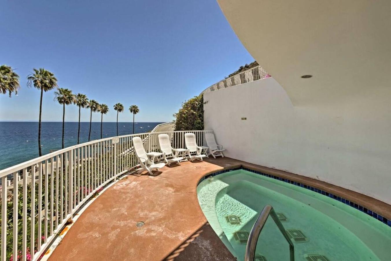 Lux Oceanfront Villa With Breathtaking Views 아발론 외부 사진