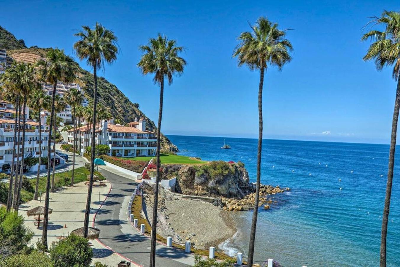Lux Oceanfront Villa With Breathtaking Views 아발론 외부 사진