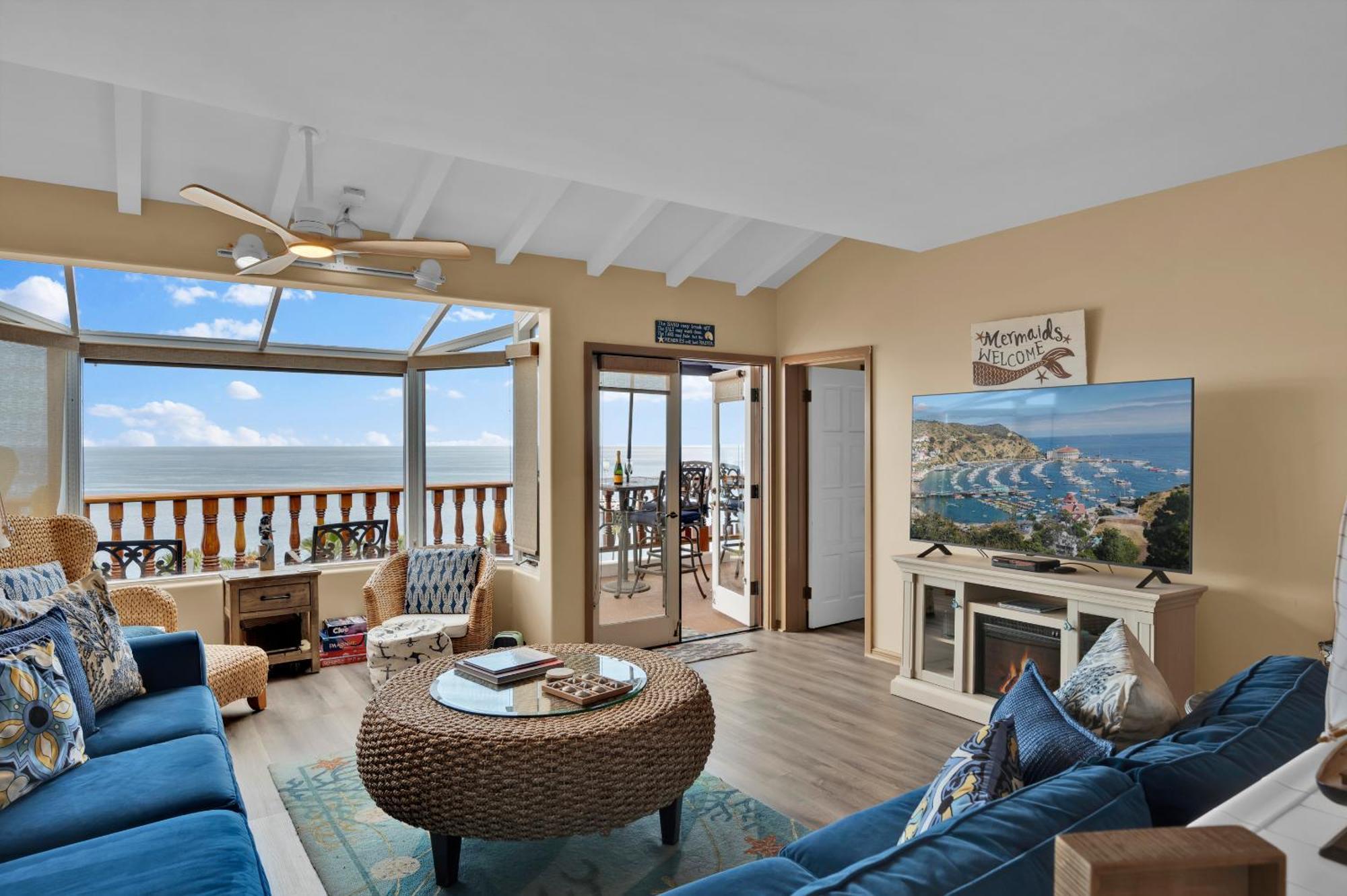 Lux Oceanfront Villa With Breathtaking Views 아발론 외부 사진